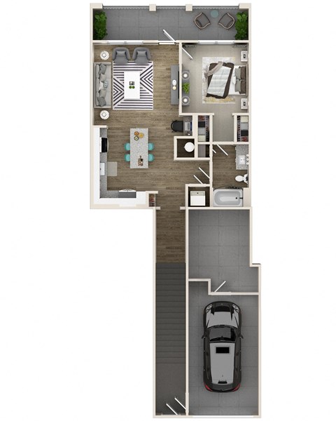 bedroom floor plan an in 2 bed 2 bath